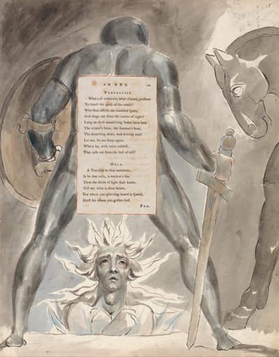 The Poems of Thomas Gray, Design 81 by William Blake